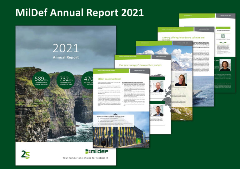 MilDef’s Annual Report for 2021 is published