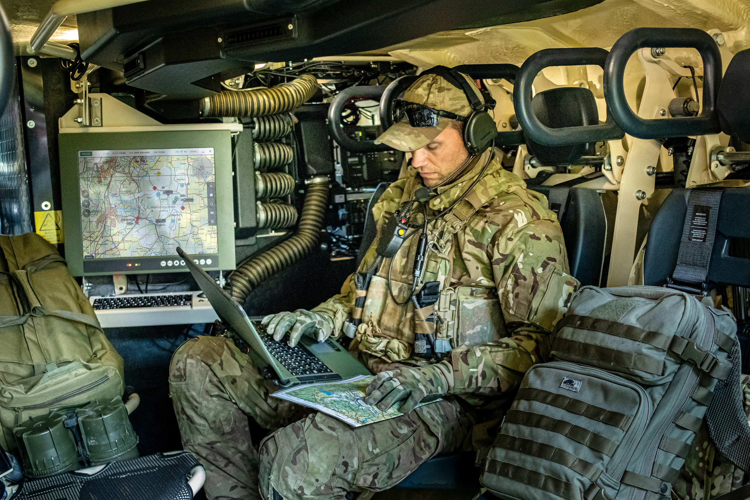 Soldier in Protolab