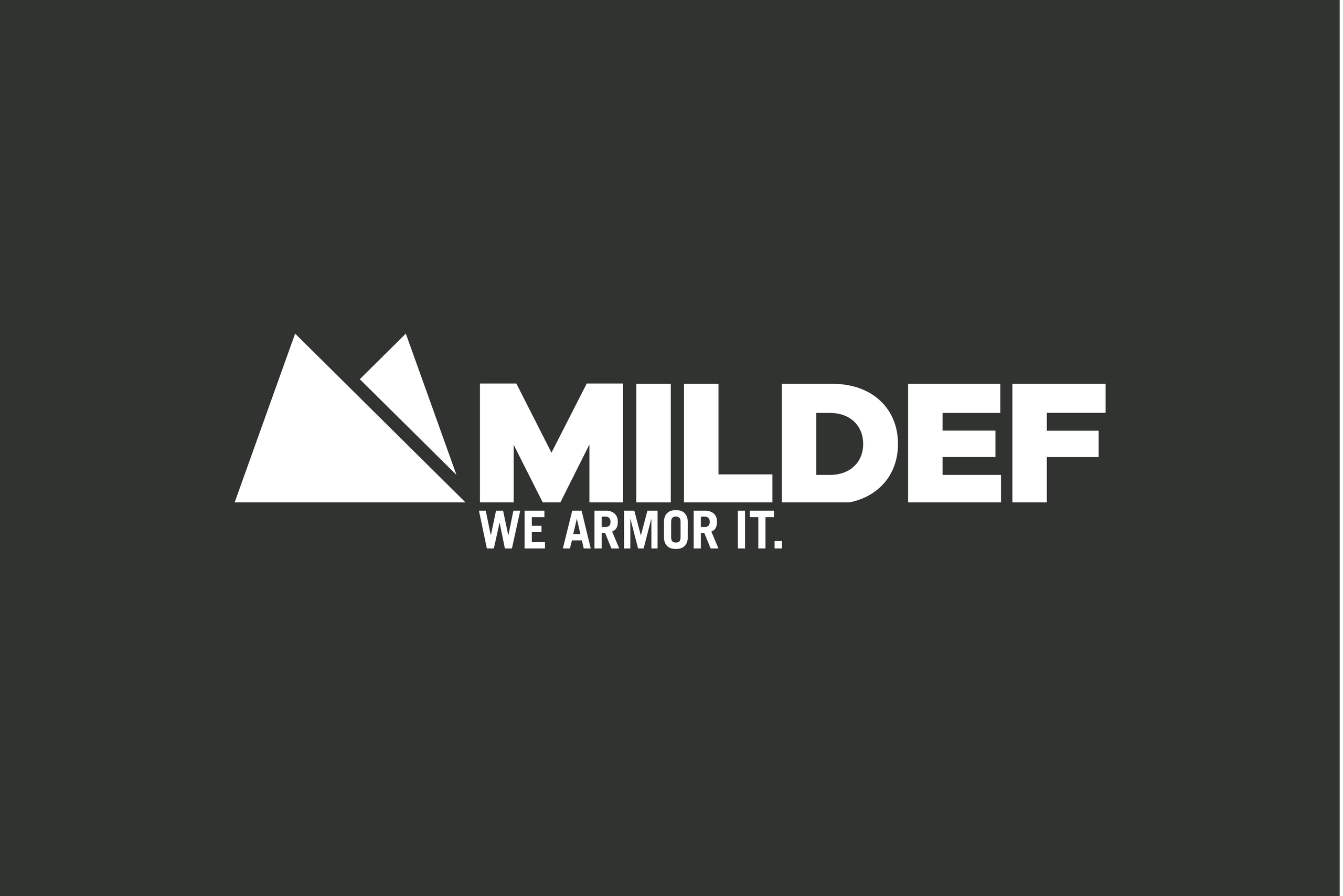 MilDef logga och tagline på G4 3