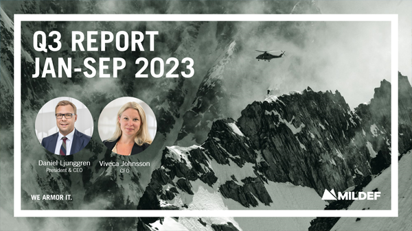 MilDef Q3 Presentation 2023 thumbnail