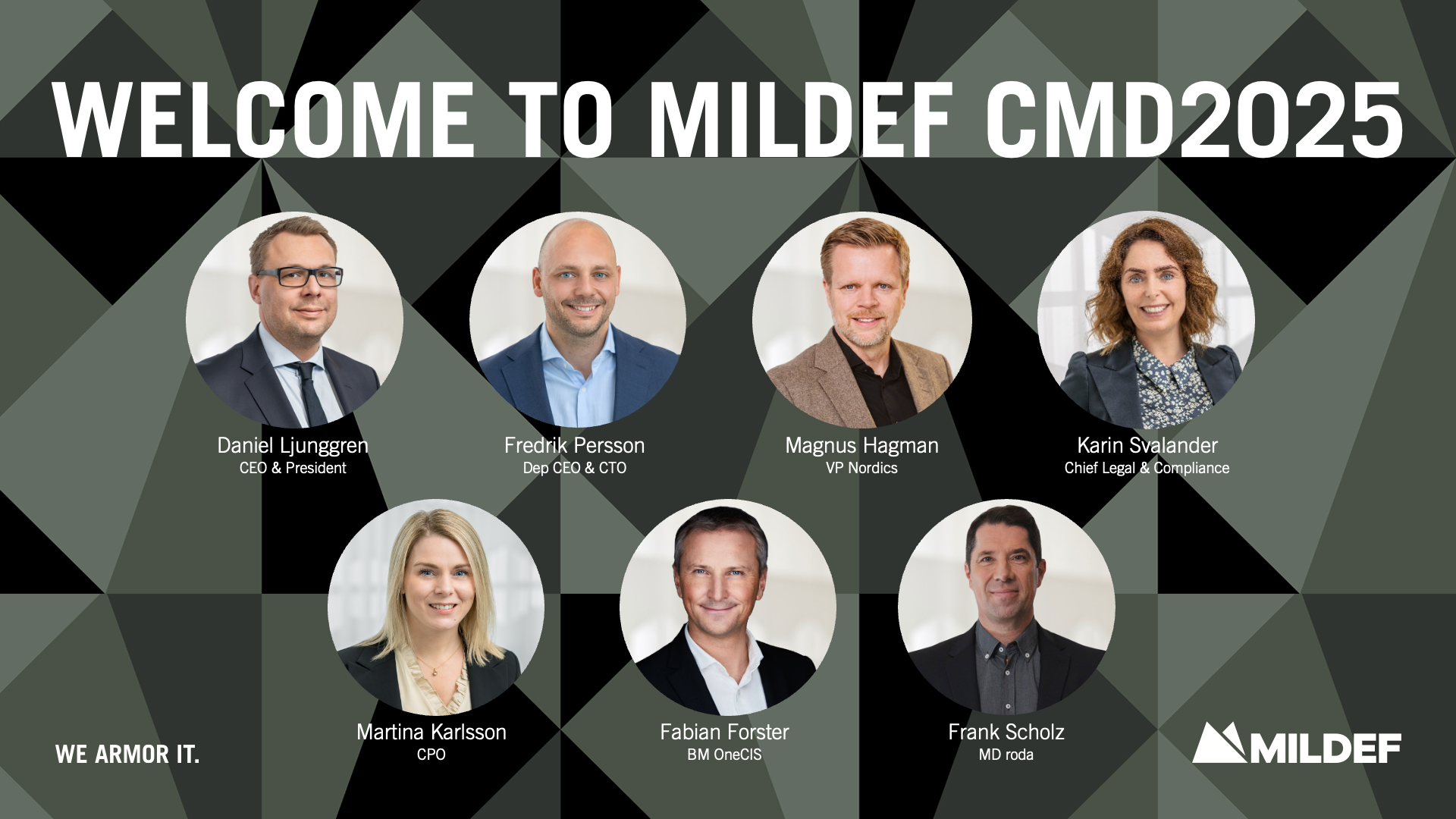 Welcome to MilDef CMD 2025