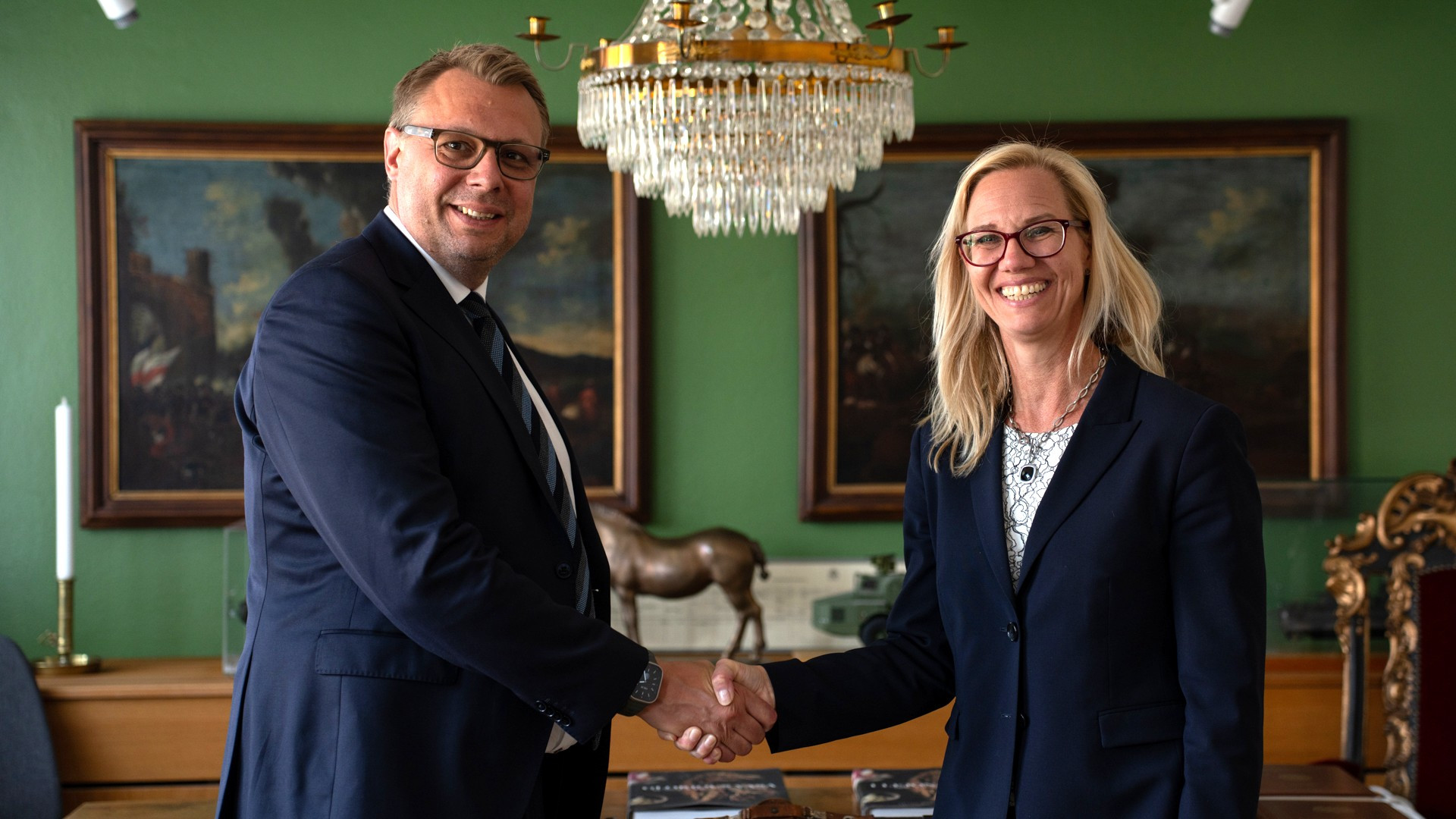 Daniel Ljunggren och Rebecca Ihrfors